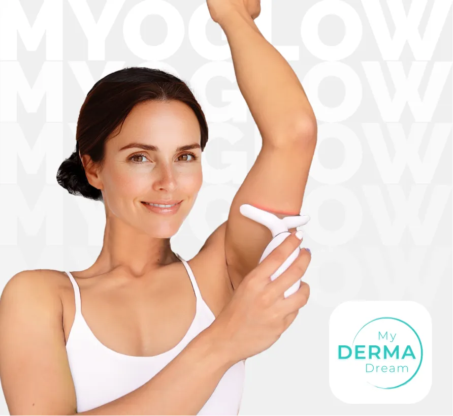 MyoGlow Dispositivo - Testado por Dermatologistas